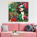Suche nach schöne frau poster leinwandbilder Blumen