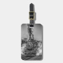 Recherche de train de vapeur bagages étiquettes Cru