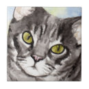 Suche nach graue katze fliesen Aquarell