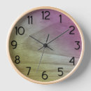 Recherche de bois peint horloges Rose