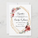 Recherche de baroque mariage invitations Cadre fleuri