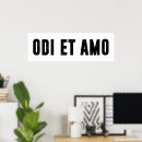 Recherche de amo posters Typographie