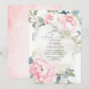 Recherche de vintage baptême invitations Rose
