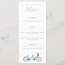 Recherche de vélo tandem cartes postales Aquarelle