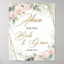 Suche nach bräutigam poster Aquarell blumen