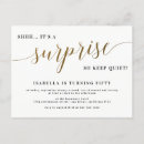 Recherche de surprise moderne invitations Fête d'anniversaire