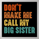 Suche nach große schwester poster Vintag