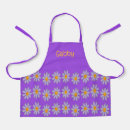 Recherche de fleurs bleues tabliers Violet