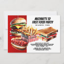 Recherche de fast food invitations Burger