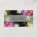Recherche de floral rouge cartes visite Chic