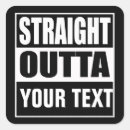 Suche nach straight outta aufkleber Geradeaus