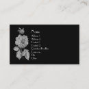 Recherche de peine cartes visite Floral