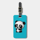 Recherche de ours blanc bagages étiquettes Panda