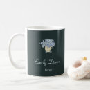 Suche nach blumen im vase tassen Blau