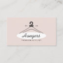 Recherche de cintre cartes visite Styliste