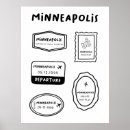 Suche nach minneapolis poster City skyline