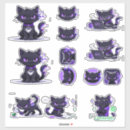 Recherche de mascotte autocollants Chat