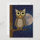 Recherche de hibou mignon invitations Illustration