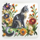 Recherche de recouvrement autocollants Fleurs