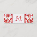 Recherche de motif de damassé cartes visite Chic