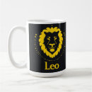 Recherche de zodiaque lion tasses Conception