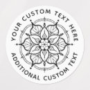 Recherche de elegant mandala autocollants Boho