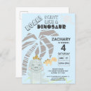 Suche nach lustige dinosaurier einladungen Blau