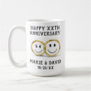 Recherche de argent et or tasses Anniversaire