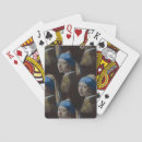 Suche nach mädchen und spielkarten Gesichter