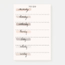 Recherche de jours de la semaine post its Minimaliste