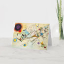 Recherche de peintures abstraites vœux cartes Kandinsky