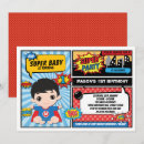 Recherche de bande dessinée invitations Boy