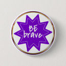 Recherche de le courage de badges Affirmation
