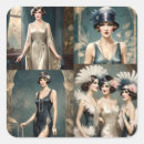 Recherche de mode des années 1920 autocollants Rabat