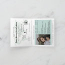 Recherche de passport invitations Élégant