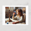 Recherche de hannukah cartes postales Dreidel