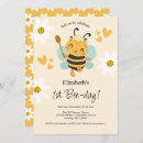 Recherche de bumble bee anniversaire invitations Floral