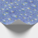 Recherche de lucioles papier cadeau Bleu