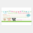 Recherche de adoption autocollants Chiens
