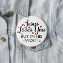 Recherche de jésus drôle badges Humour religieux