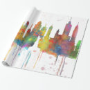 Suche nach stadt skyline geschenkpapier Usa