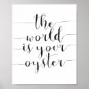 Suche nach austern poster Aquarell