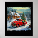 Suche nach roter lastwagen poster Baum
