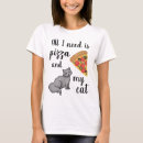 Recherche de pizza cat tshirts Mignon