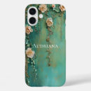 Recherche de fleur turquoise iphone coques Floral