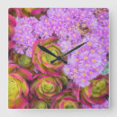 Suche nach lila blumen wanduhren Farbe