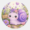Recherche de escargots autocollants Cottagecore