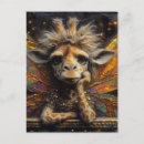 Suche nach bunte giraffe postkarten Einzigartig