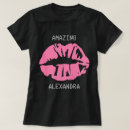 Recherche de bouche rouge tshirts Baiser