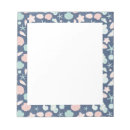 Suche nach muscheln notizblock Blau